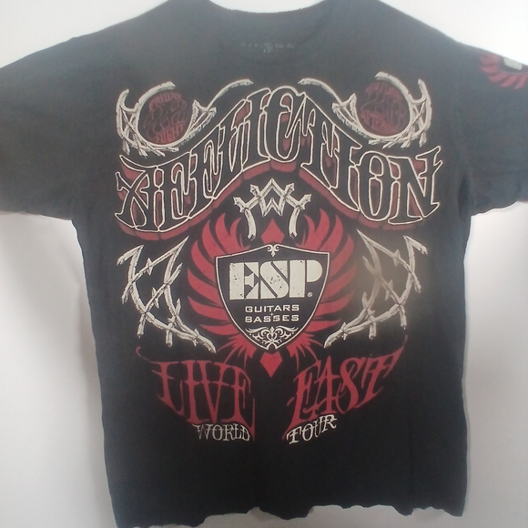Vintage Affliction x ESP Guitars T-Shirt XL - Picture 9 of 13